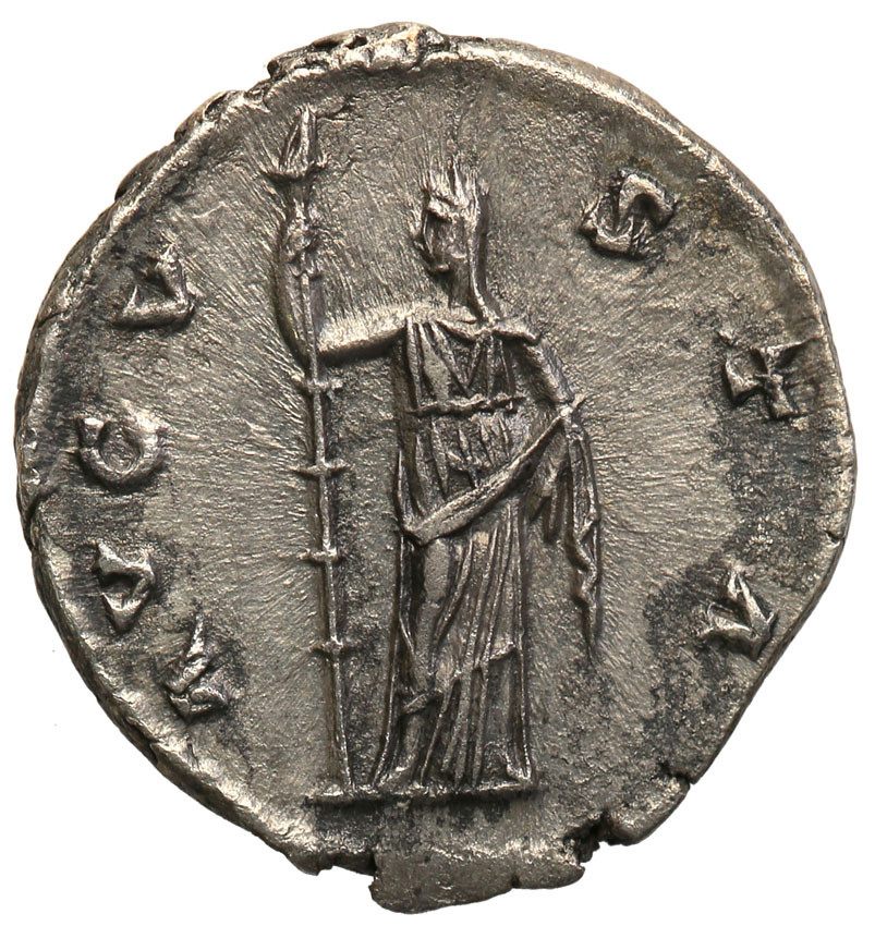 Cesarstwo Rzymskie, Faustyna I 138-141 denar po 147